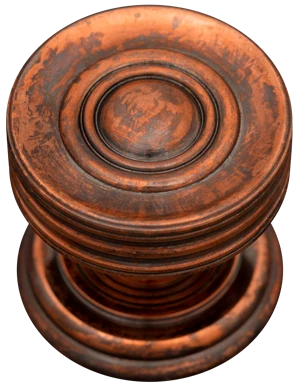 Antique Copper finish on the Beardmore NCC1050 door knob.