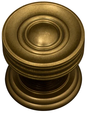 DB - Distressed Brass Distressed Brass finish on the Beardmore NCC1050 door knob.